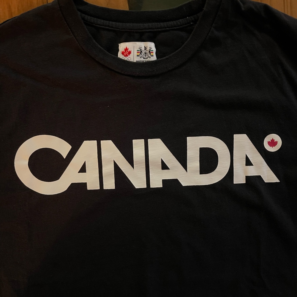Black Canada Olympic T-Shirt - Picture 2 of 5
